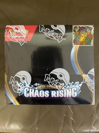 [現貨] 全新美版 Pokemon Chaos Rising Mega Evolution Booster Box PTCG ME04